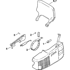 Chain Brake for Stihl 009