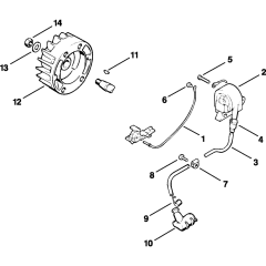 Ignition System for Stihl 009
