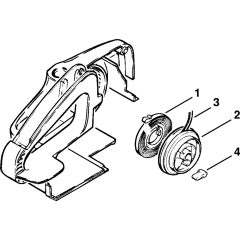 Rewind Starter for Stihl 009