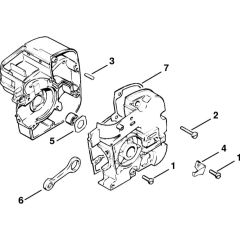 Crankcase Assembly for Stihl