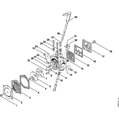 Carburetor HDC-17 Assembly