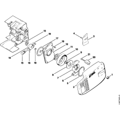 Chain Sprocket & Oil Pump