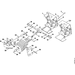 Crankcase & Piston Assembly