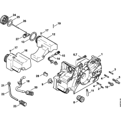 Motor Housing for Stihl 017