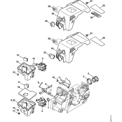 Air Filter for Stihl 018