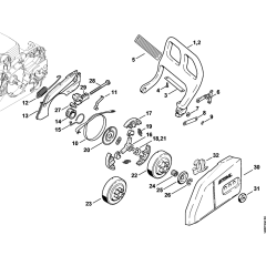 Hand Guard & Chain Brake