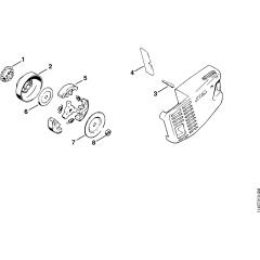 Clutch Assembly for Stihl 020