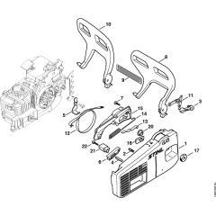 Chain Sprocket Cover for Stihl