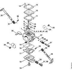 Carburetor for Stihl Chainsaws
