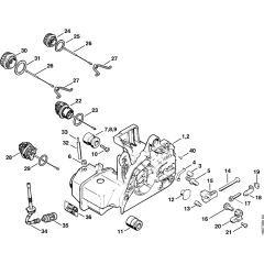 Motor Housing for Stihl Chainsaws
