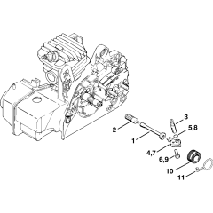 Oil Pump Assembly for Stihl Chainsaws
