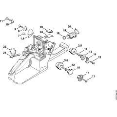 AV System for Stihl 024