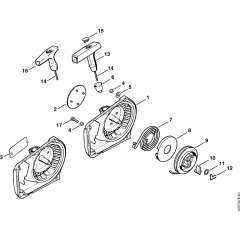 Rewind Starter for Stihl 024