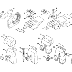 Shroud & Carburetor Cover