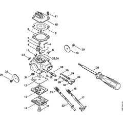 Carburetor for Stihl Chainsaws