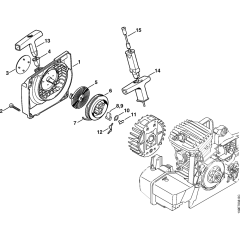 Fan Housing for Stihl Chainsaws