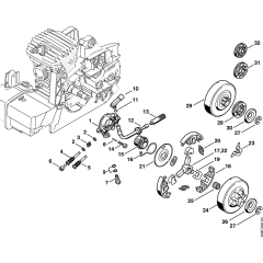 Oil Pump & Clutch Assembly