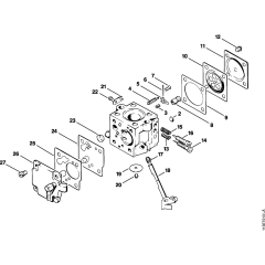 Carburetor for Stihl 030 031