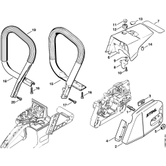 Sprocket Cover & Handlebar