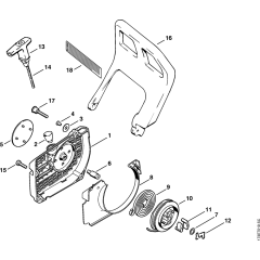 Rewind Starter for Stihl 034
