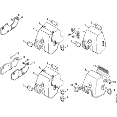 Carburetor Box Cover for Stihl 036