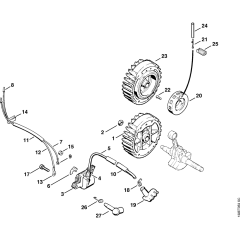 Ignition System for Stihl 036