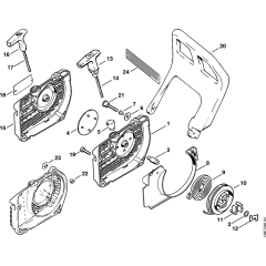 Rewind Starter for Stihl 036