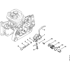 Oil Pump Assembly for Stihl 036QS