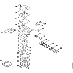 Carburetor Bing 48A101 Assembly