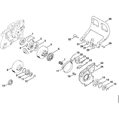 Clutch Assembly for Stihl 038