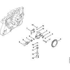 Oil Pump for Stihl 038