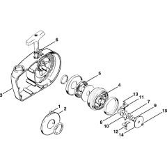 Rewind Starter for Stihl 041AV