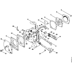 Carburetor Assembly for Stihl 041AV