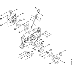 Oil Pump & Clutch for Stihl 041G