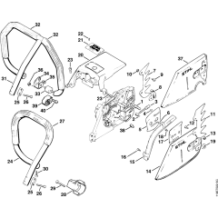 Sprocket Cover & Handlebar