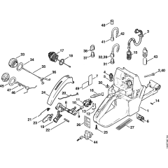 Tank Housing for Stihl 044
