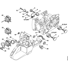 AV System for Stihl 046