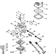 Carburetor for Stihl 046