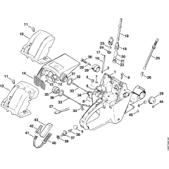 Tank Housing for Stihl 048