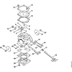 Carburetor WJ-4 for Stihl 056