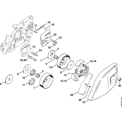 Clutch Assembly for Stihl 056