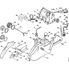Tank Housing for Stihl 064