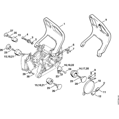 AV System for Stihl 066