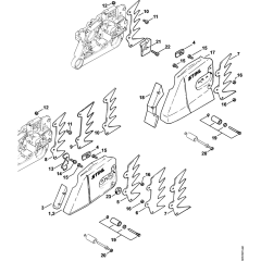 Chain Sprocket Cover for Stihl 066