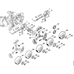 Oil Pump & Clutch Assembly
