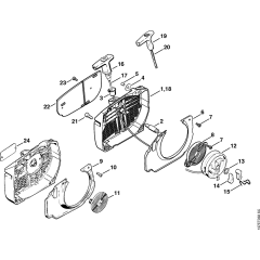 Rewind Starter for Stihl 066