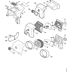 Shroud & Air Filter Assembly
