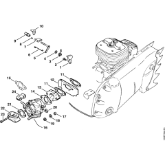 Carburetor Assembly for Stihl 070