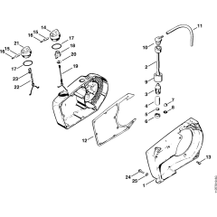 Fan Housing for Stihl 075