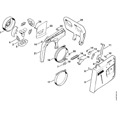 Chain Brake & Sprocket Cover